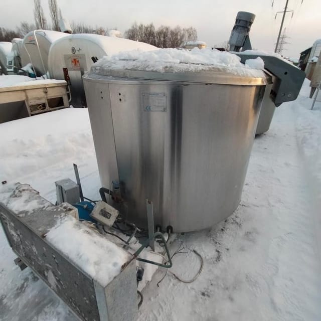 Танк охладитель ALFA LAVAL 1200л инв.10234