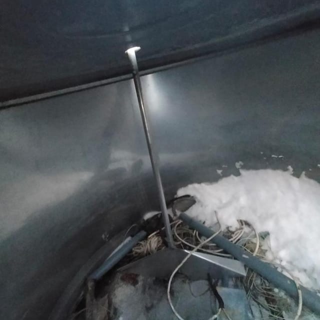 Танк охладитель ALFA LAVAL 1200л инв.10234