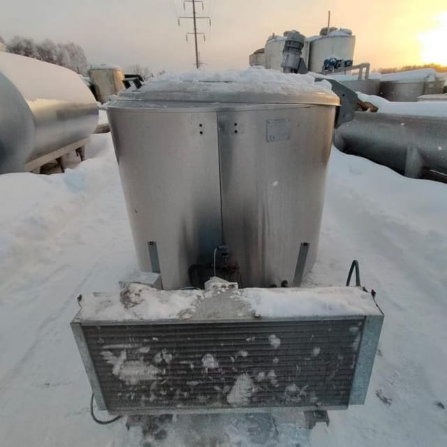 Танк охладитель ALFA LAVAL 1200л инв.10234