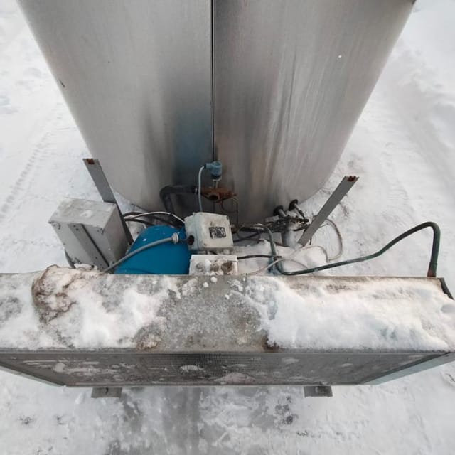 Танк охладитель ALFA LAVAL 1200л инв.10234