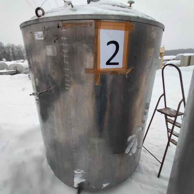 Ёмкость с рубашкой 2,2м3 инв.10240