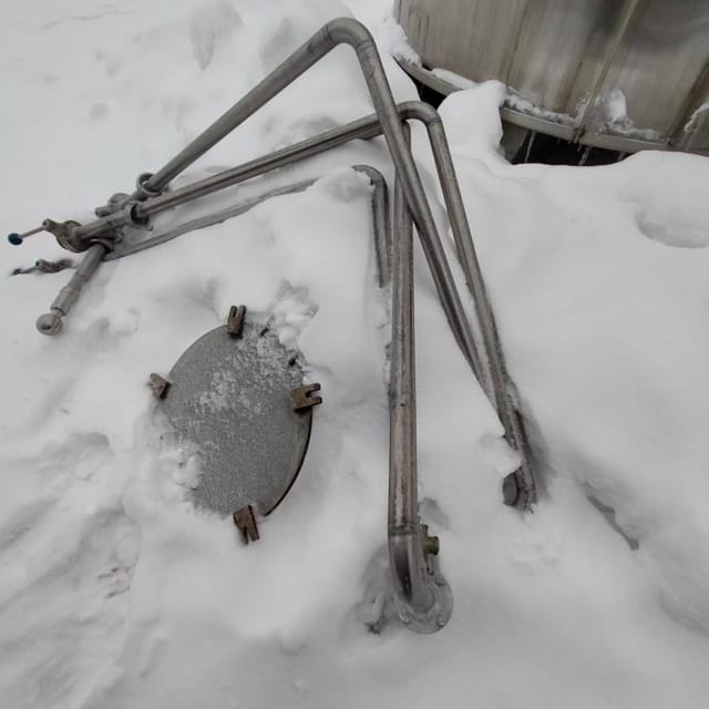 Ёмкость с рубашкой 2,2м3 инв.10242