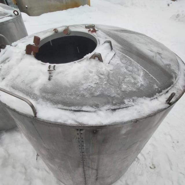 Ёмкость с рубашкой 2,2м3 инв.10283