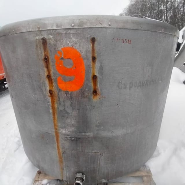 Ванна сырная 10000л инв.11307