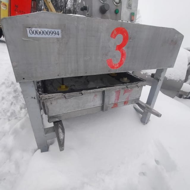 Пресс сырный туннельный 40 гол.  инв.11308