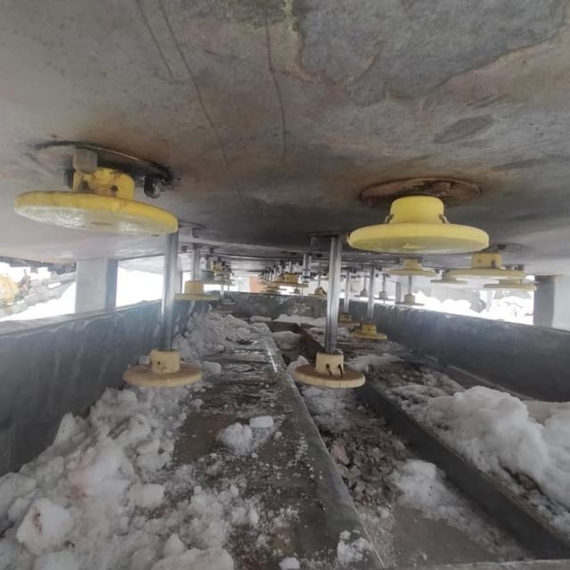 Пресс сырный  туннельный 40 головок инв.11324