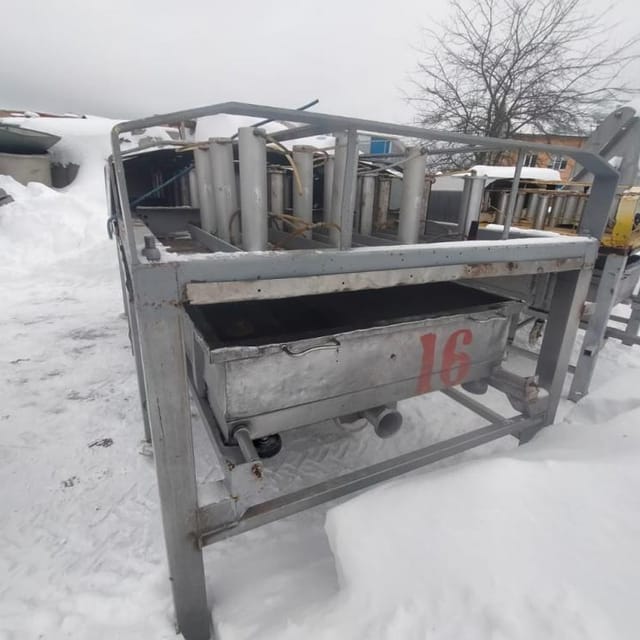 Пресс сырный  туннельный 40 головок инв.11326