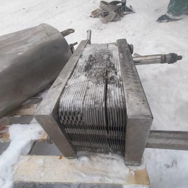 Теплообменник пластинчатый ООЛ3  инв.11323