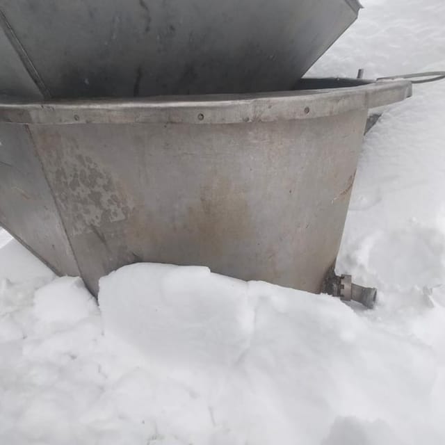 Ванна сырная 1000л  инв.11318