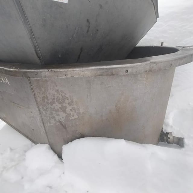 Ванна сырная 1000л  инв.11318