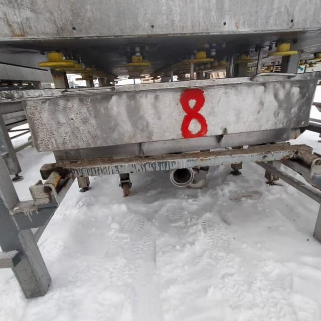 Пресс сырный туннельный 40 гол. инв.11306