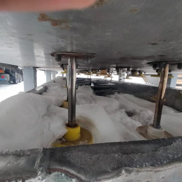 Пресс сырный туннельный 40 гол. инв.11306