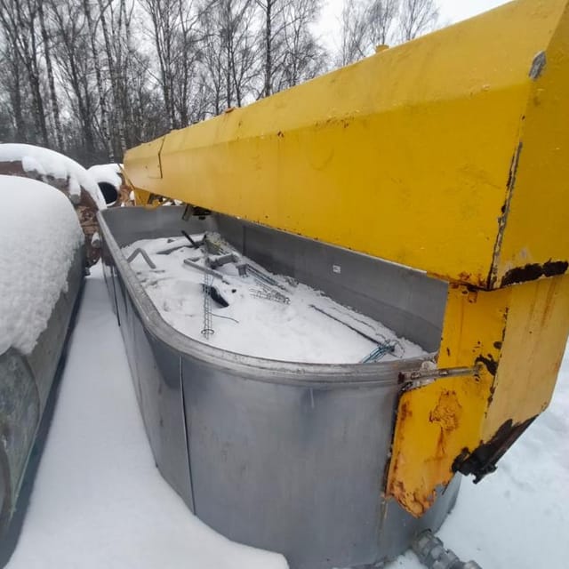 Ванна сырная 5000л с верхом без лир инв.11361