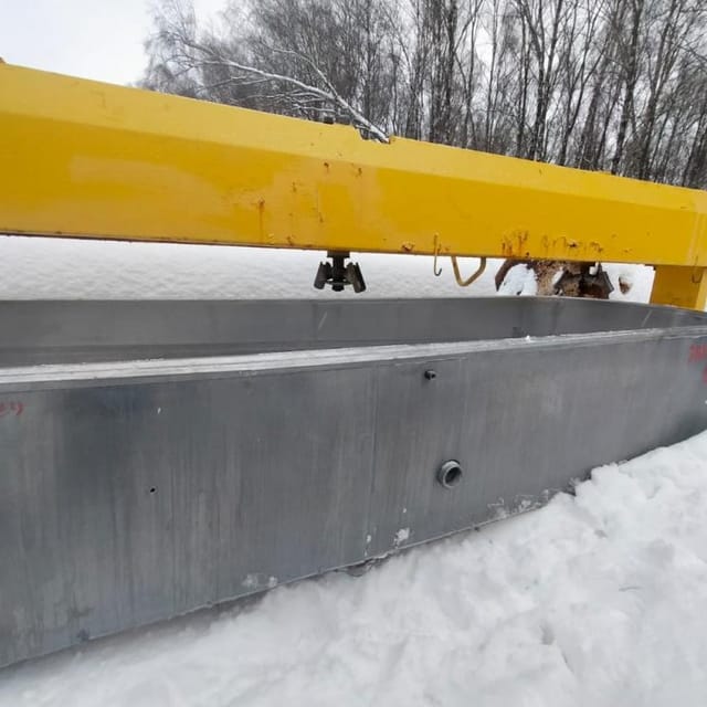 Ванна сырная 5000л с верхом без лир инв.11361