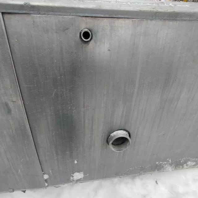 Ванна сырная 5000л с верхом без лир инв.11361