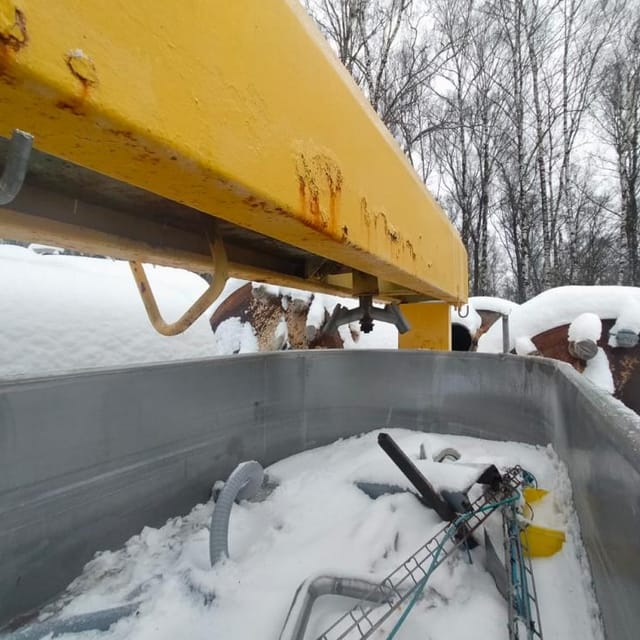 Ванна сырная 5000л с верхом без лир инв.11361