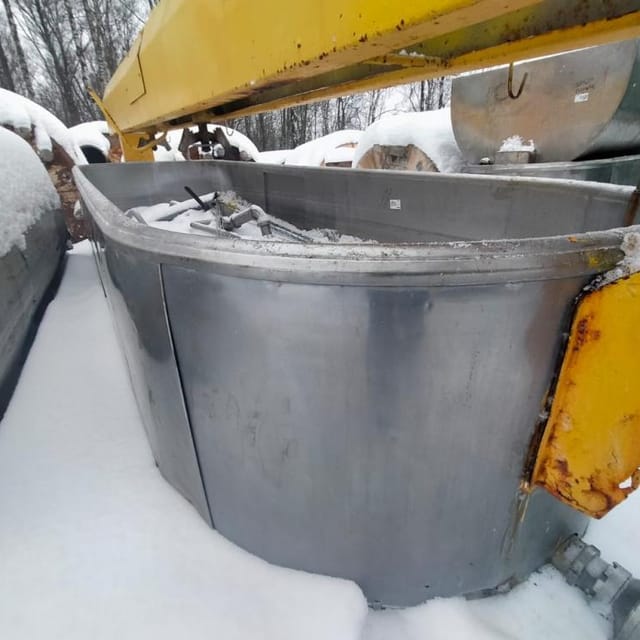 Ванна сырная 5000л с верхом без лир инв.11361