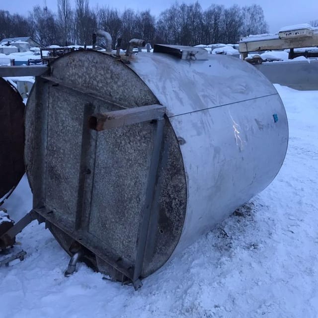 Емкость 2,5 куб.м с рубашкой инв.11330