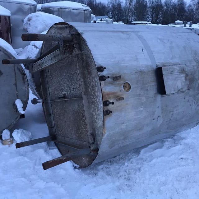 Емкость 2,5 куб.м с рубашкой инв.11331