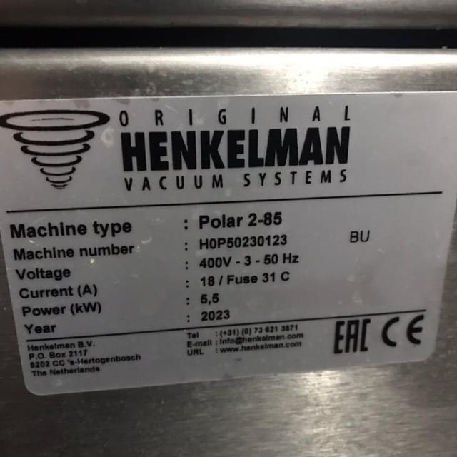 Вакуумный упаковщик Henkelmann инв.11333