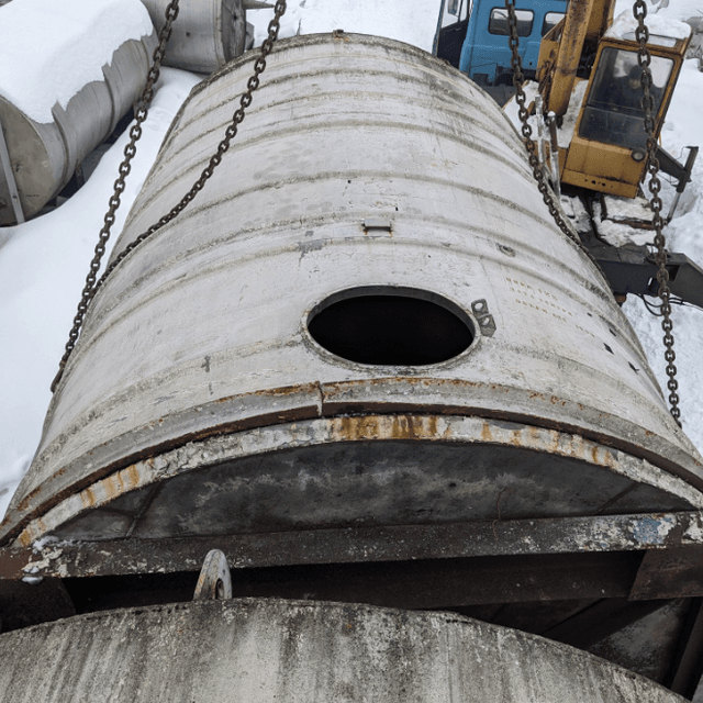 Емкость нержавеющая, объем 29 куб.м е.2955