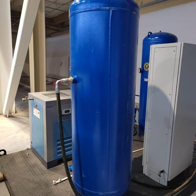 Азотная установка на раме PSN-A99,5-6