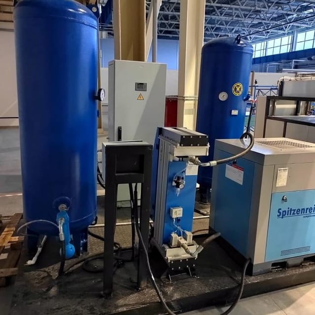 Азотная установка на раме PSN-A99,5-6