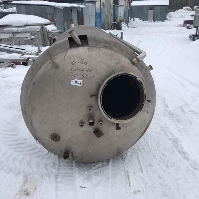 Емкость с рубашкой 3 куб.м инв.11342