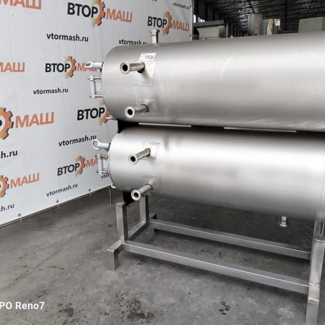 Трубчатый теплообменник Т1-ОУТ-10 10т инв.11936