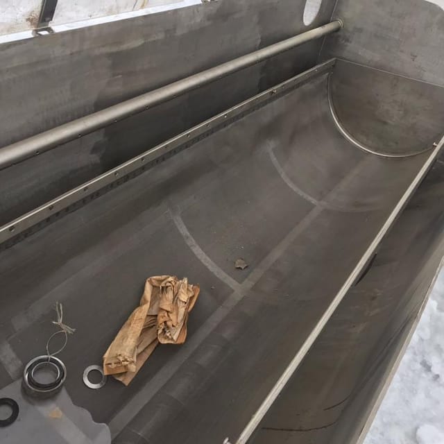 Ванна творожная со шнеком инв.10220