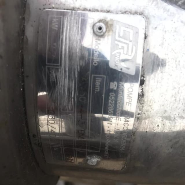 Насос диспергатор 5т инв.11403