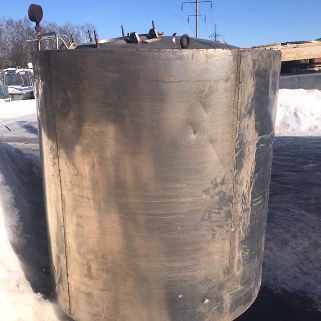 Емкость с рубашкой 2,5 куба инв.11410