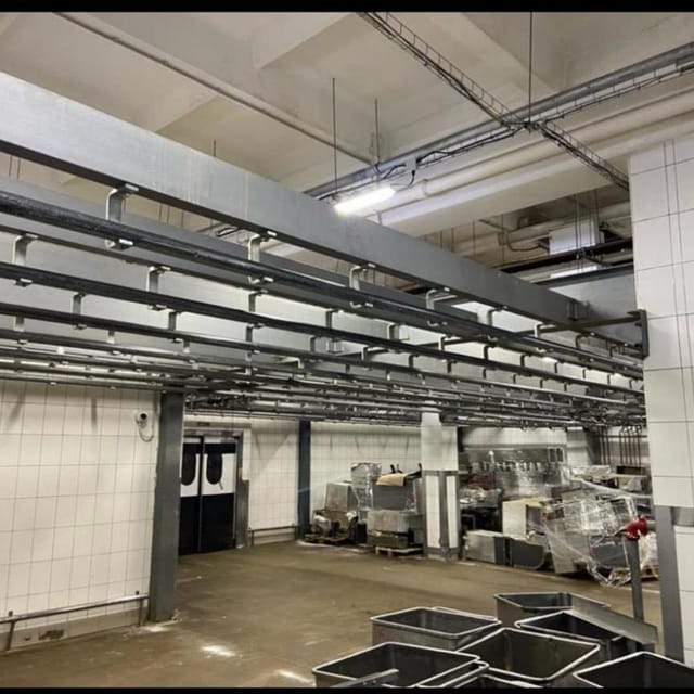 Трубчатый подвесной путь 325м.п.