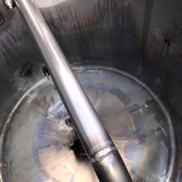 Емкость 1000л с рубашкой и мешалкой инв.11968