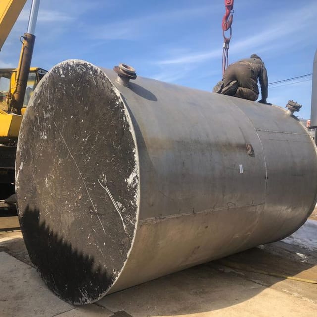 Емкость 16куб.м. алюминиевая инв.11944