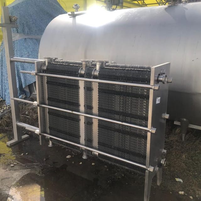 Пластинчатый теплообменик 5т инв.11992