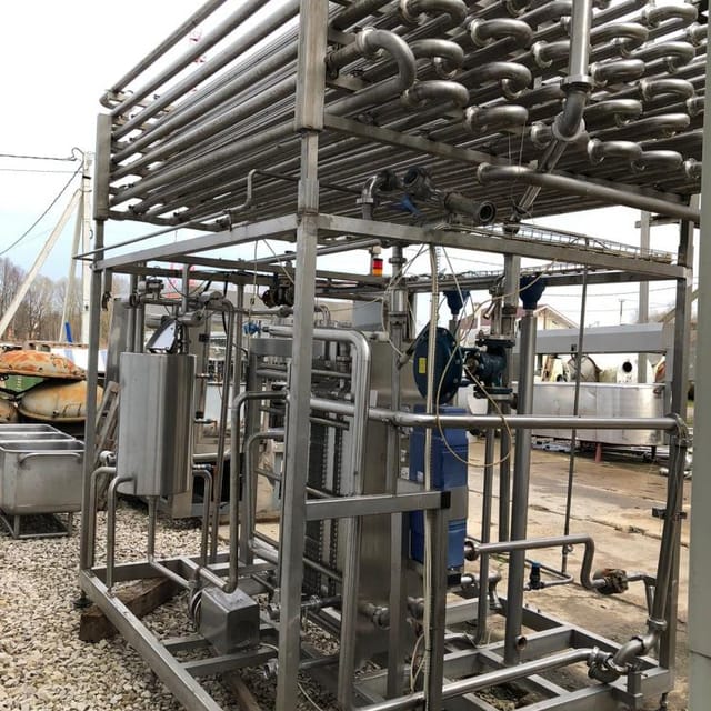 Пастеризационно-охладительная установка NIKOS 5000л-час инв.8554