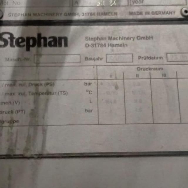 Котел-плавитель Stephan UMM/SK 80