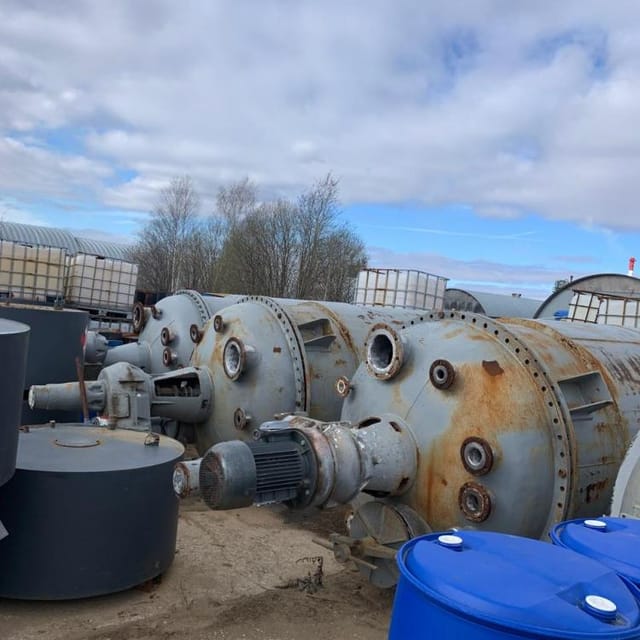 Реактор 6м3 нерж