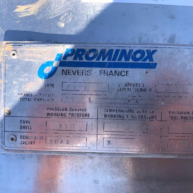 Емкость ВДП-250 инв.10226