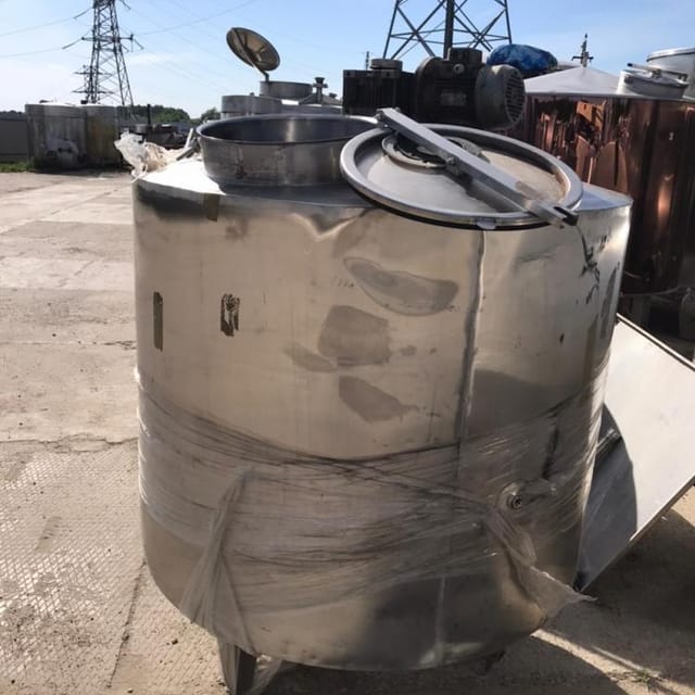 Емкость 1м3 с рубашкой инв.14419