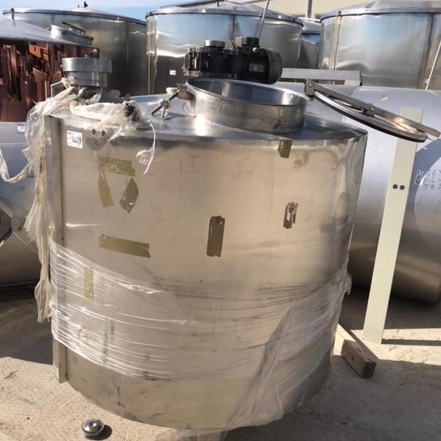 Емкость 1м3 с рубашкой инв.14419