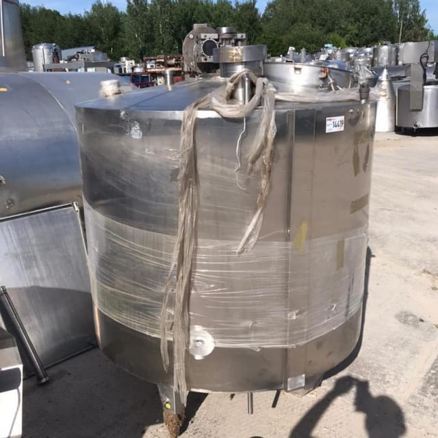 Емкость 1м3 с рубашкой инв.14419