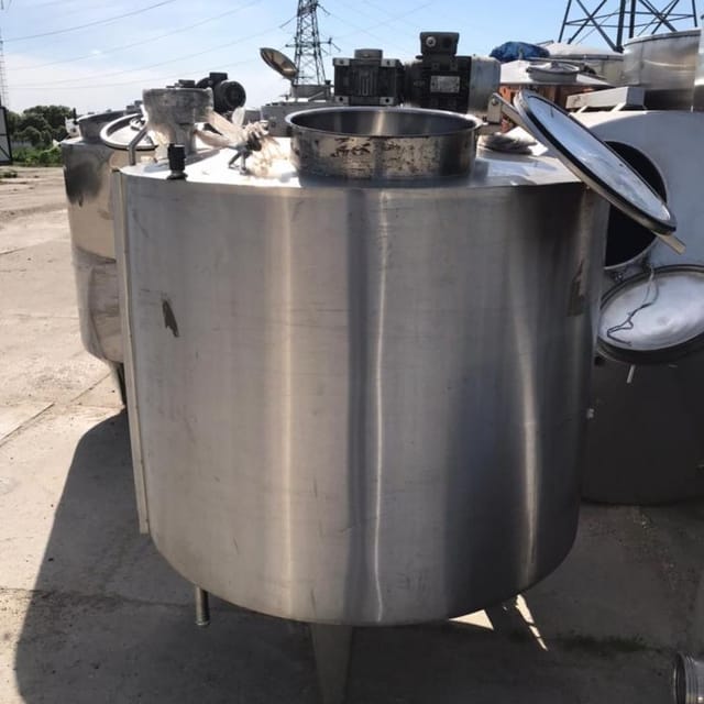 Емкость 1м3 с рубашкой инв.14420