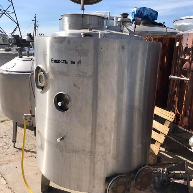 Емкость с рубашкой 1000л инв.14417