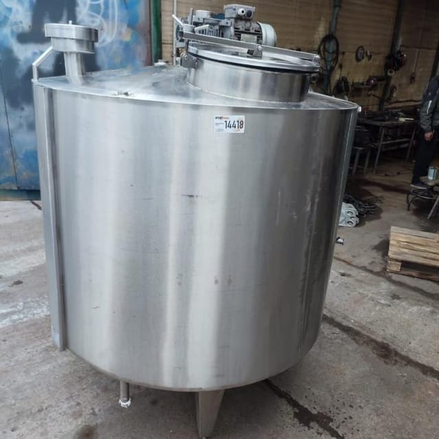 Емкость 1м3 с рубашкой инв.14418