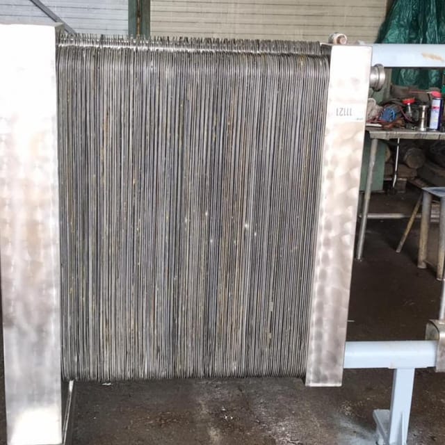 Теплообменник пластинчатый ООЛ-25 клеевой, односекционный инв.11121