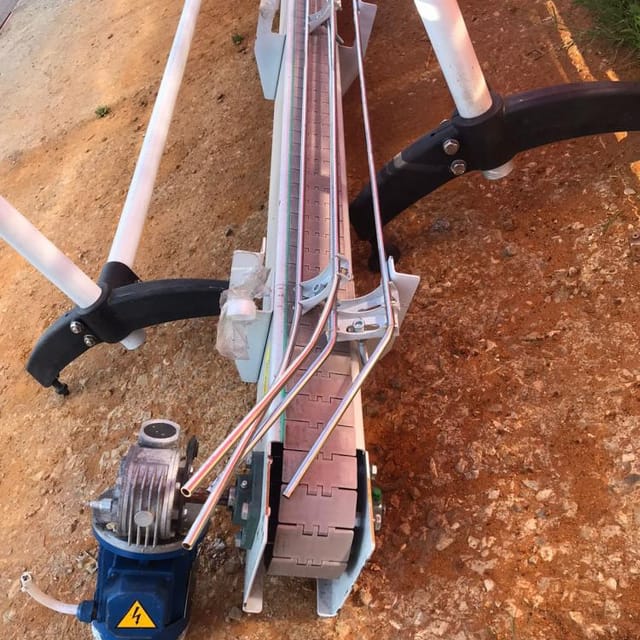 Транспортёр пластинчатый 3,2м инв.14429