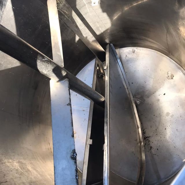 Емкость 500л с рубашкой вертикальная инв.14491