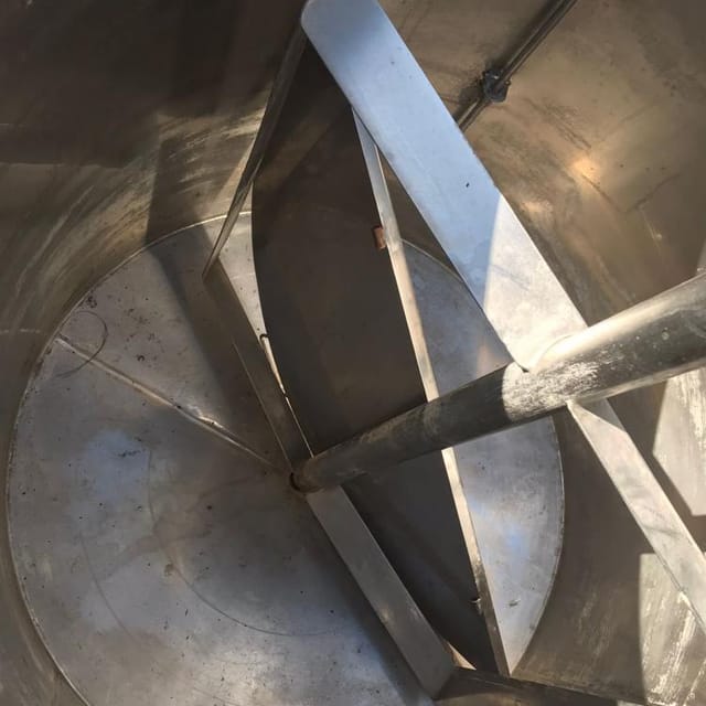 Емкость 500л с рубашкой вертикальная инв.14491